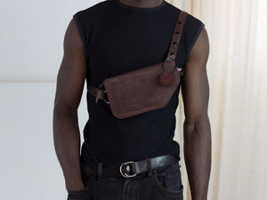 HARNESS BAG PENTA / Brown