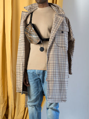 HARNESS BAG PENTA / Brown Splash
