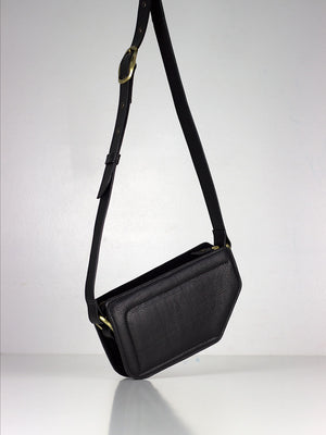 Crossbody Bag PENTA / Grain Black