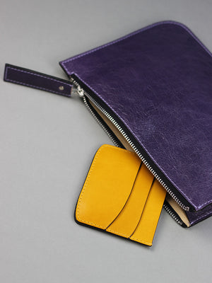 VISIT II card holder / yellow